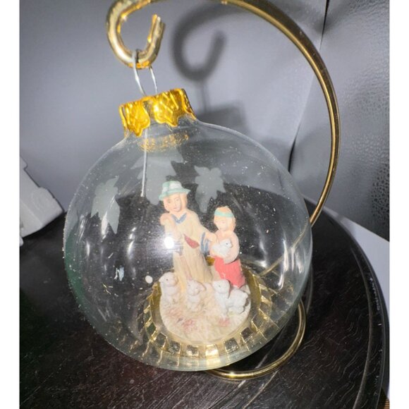 House Of Lloyd  Shepherd Ornament With Stand Glass Christmas Decoration #530612 - Picture 9 of 12